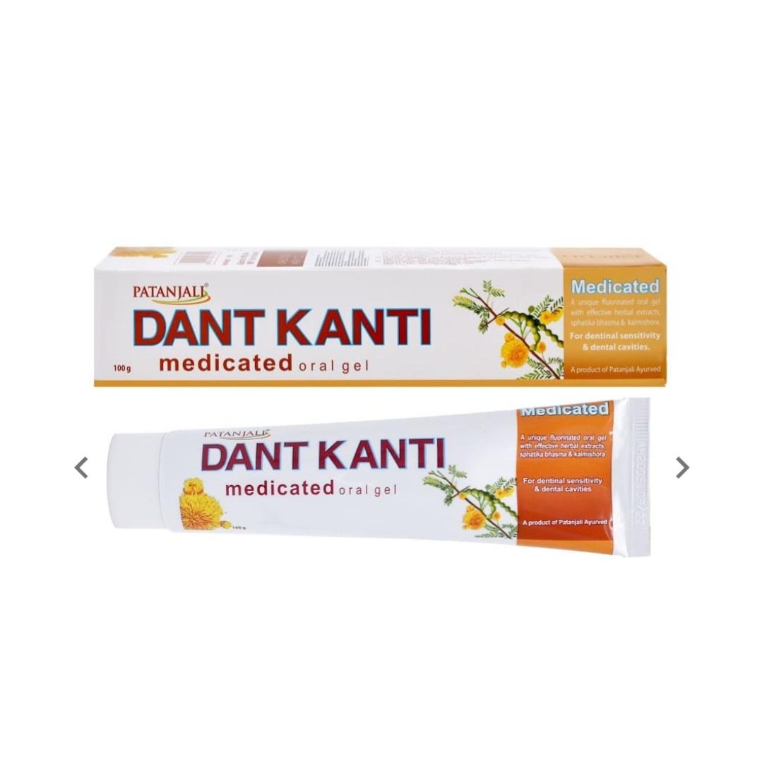 

Лікувальна зубна паста-гель Dant Kanti 1 pcs