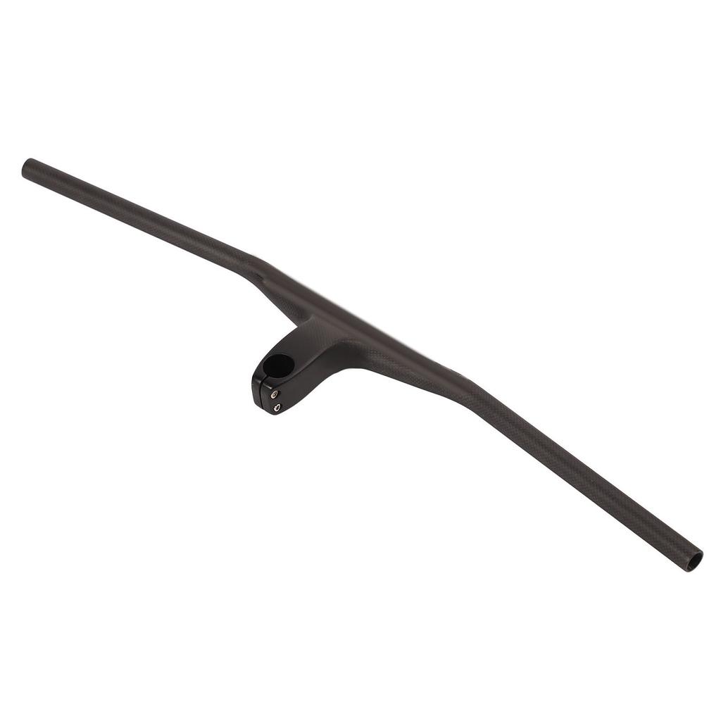 Fahrrad Gerader Lenker Kohlefaser Negativ 17 Grad Fahrrad Einteiliger Gerader Lenker für Mountain Road Bike