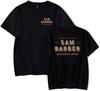 Sam Barber Merch T-shirt Ragazzi Ragazze Manica Corta Abbigliamento Estivo Maglietta Top per Fan Unisex Donna
