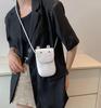 Mini PU Leather Flap Women Crossbody Bags Cute Trendy Small Purses Waterproof Phone Shoulder Bags Solid Color Casual Handbag