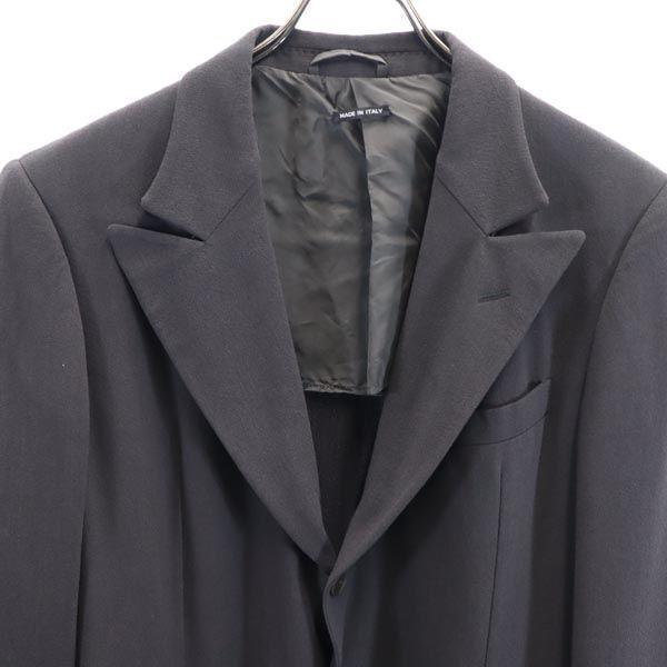 GIORGIO ARMANI Made in Italy Wool Blend tailored jacket gray Men's Used