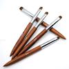 French Nail Art Brushes Flowers Drawing Pen Versatile Nail Drawing Pen Nail Tools Sandalwood Handle Manicure Pen
