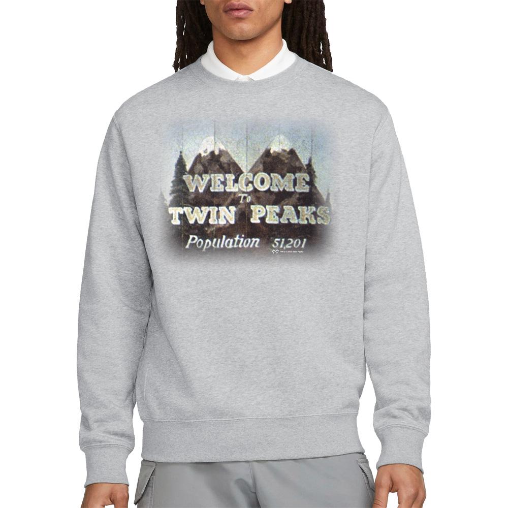 Twin Peaks Unisex Adult Welcome To Sweatshirt