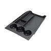 BT-Lower Center Console Organizer Tray With Cup Holder For Rivian R1T/R1S 2022-2024 Console Storage Box Accessories