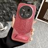 Case For Honor Magic 8 Pro 7 Lite 6 6Pro X9D X9 C 5G Stamp Leather Electroplating PC With Bracket Cover With Camera Protection