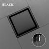 Floor Drain Invisible 304 Stainless Steel Tile Dual-Use Bathroom Shower Room Anti-Odor Anti-Bug Floor Drain Core