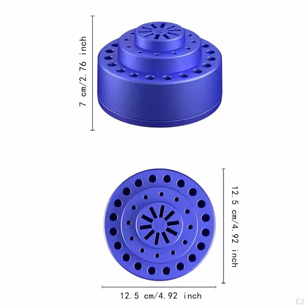 Drill Bit Storage Case Stand Multifunction Rotary Easy To Store Container Bore Organizer for
