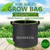Non-Woven Fabric Grow Bag, American Gallon Size - Felt Planting Bag for Seedlings and Horticulture