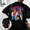 Retro Auto Kamel Motorrad T-Shirt Vintage Baumwolle Oberteile Tee Kurzarm Lässig Streetwear Damen Herren Kleidung Motorsport Ins