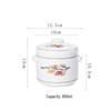 Zhaoran Ceramic Double-Lid Stew Pot