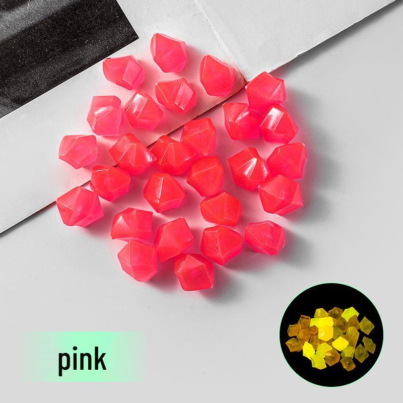 Aquarium Glow Stones: Luminous Night Garden Pebbles for Landscaping and Decoration 50 pieces/bag
