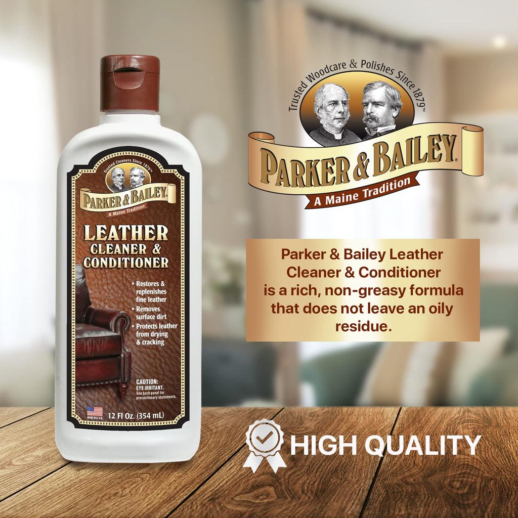 Parker & Bailey Leather & Conditioner 12 Fl Oz