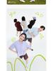 Aesthetics of Cotton: Unisex Summer Heavyweight Pure Cotton Three-Piece Short Sleeve T-Shirt Set, Basic Solid Colors