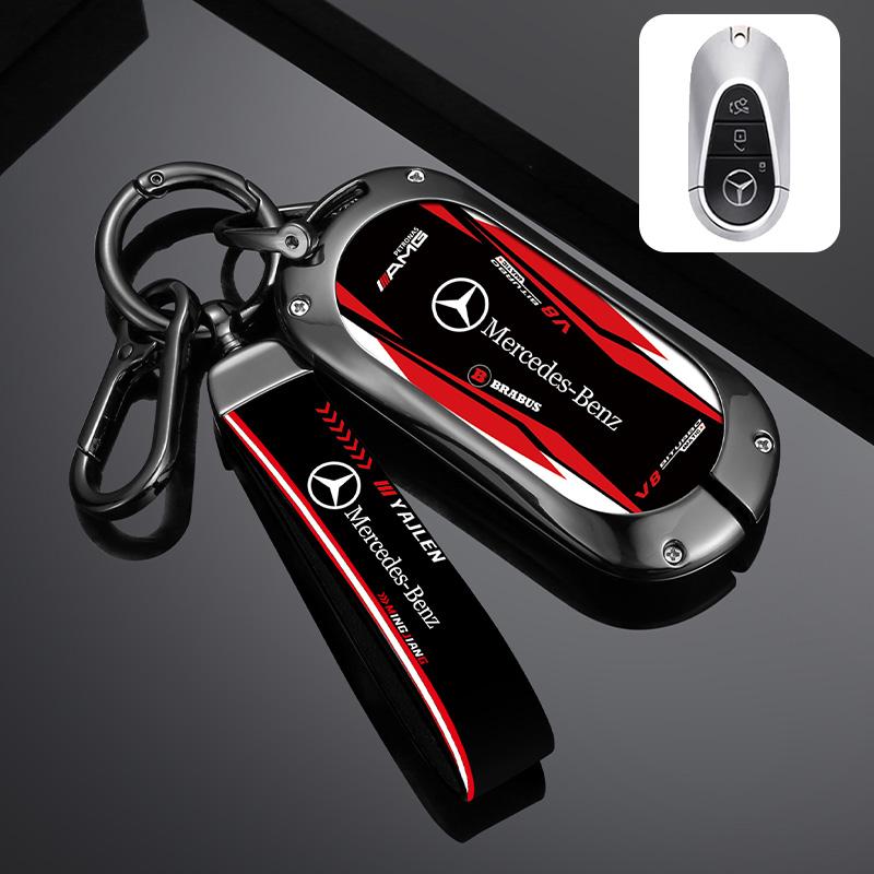 Car Racing Shell Fob TPU Materia For Mercedes-benz S Class S400ls450ls500 Car Key Case G Class Gle/glb/gla Auto Accessories QL1