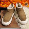 Winter Velvet Warm Snow Boots New Fur Integrated Thickened Non-slip Outdoor Large Cotton Shoes