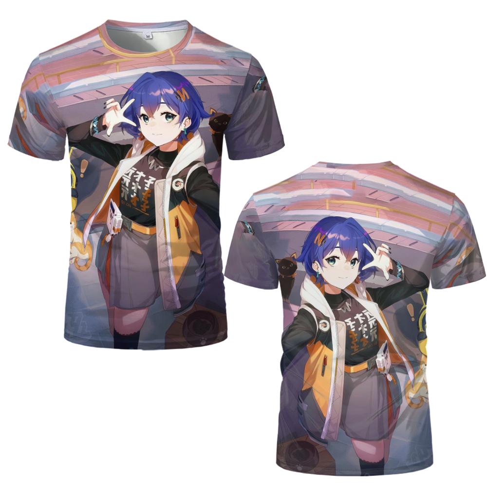 New Game Zenless Zone Zero 3D Print T Shirts ARPG Games ZZZ Anime Graphic Men Tshirt Campus Unisex Casual Running Sports Tops