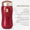 HW Living Porcelain Double-Layer Travel Mug