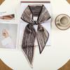 Trendy Silk-Like Ribbon Headband & Scarf: Multi-functional Hair Tie, Headscarf, Waistband - Hot Fashion Item