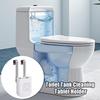Toilet Bowl Tablet Holder Bracket Hook Toilet Tank Tablet Bracket For Hotel Home Residential Bathroom Workplace Apartment