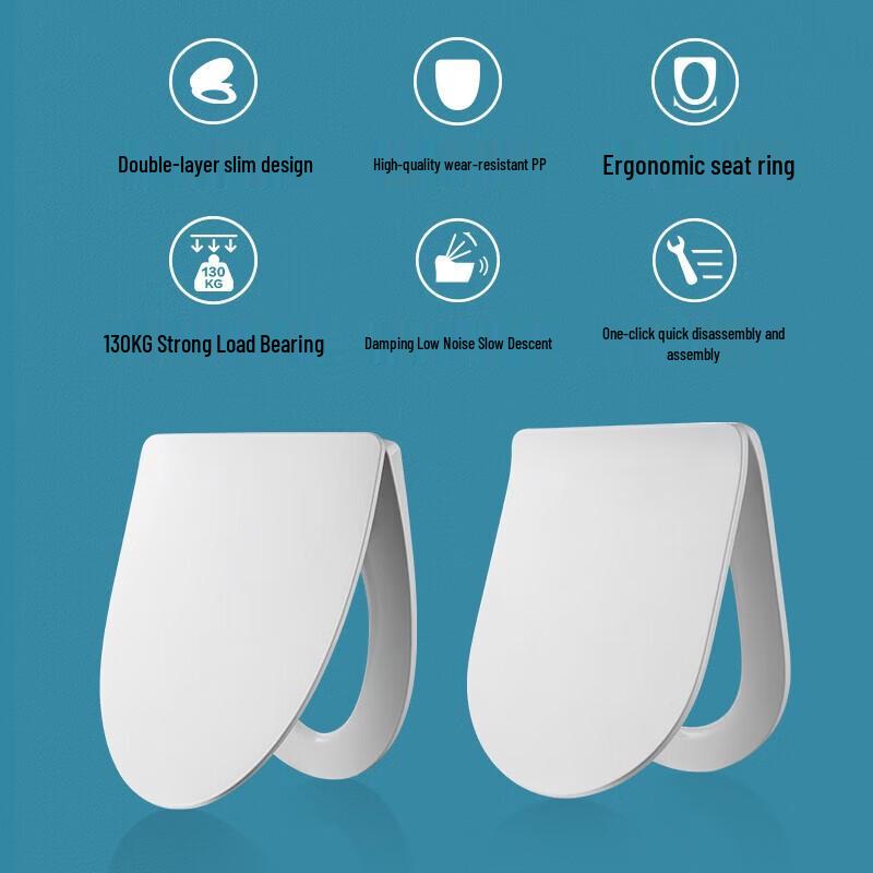 Jomoo Universal Slim V-Shape Toilet Seat Cover