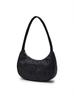 Mlb Classic Monogram New Embossed Hobo Bag Ny (Black)