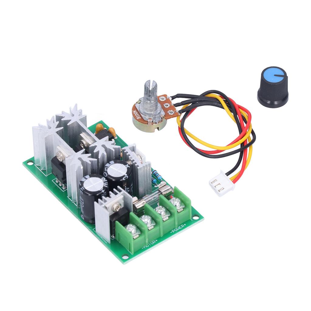 Motordrehzahlreglerschalter PWM Elektronischer Regler Hochleistungs-Antriebsmodul DC10-60V 20A