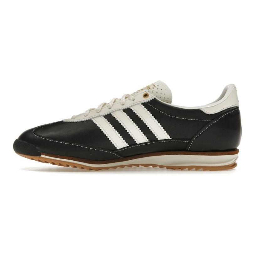 adidas SL72 OG Core Black Leather Women Sneakers Off-White Gum JI3968