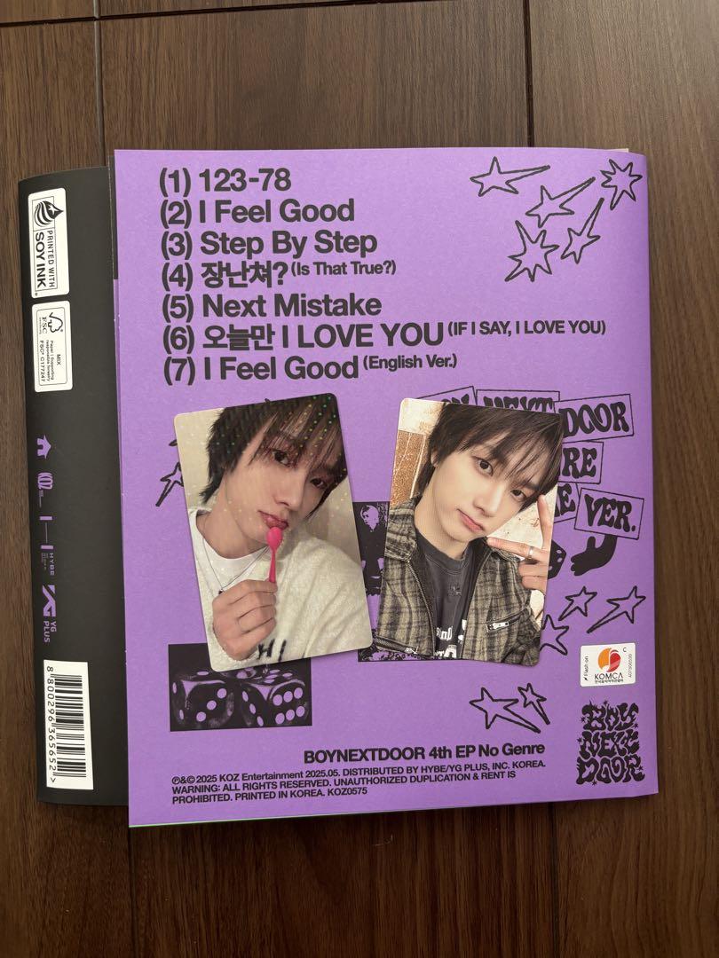 

[USED] BOYNEXTDOOR BOYNEXTDOOR BOYNEXTDOOR NoGenre Songho