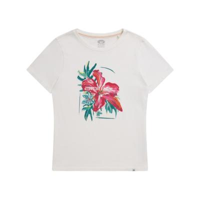 Womens/Ladies Carina Hibiscus Organic T-Shirt
