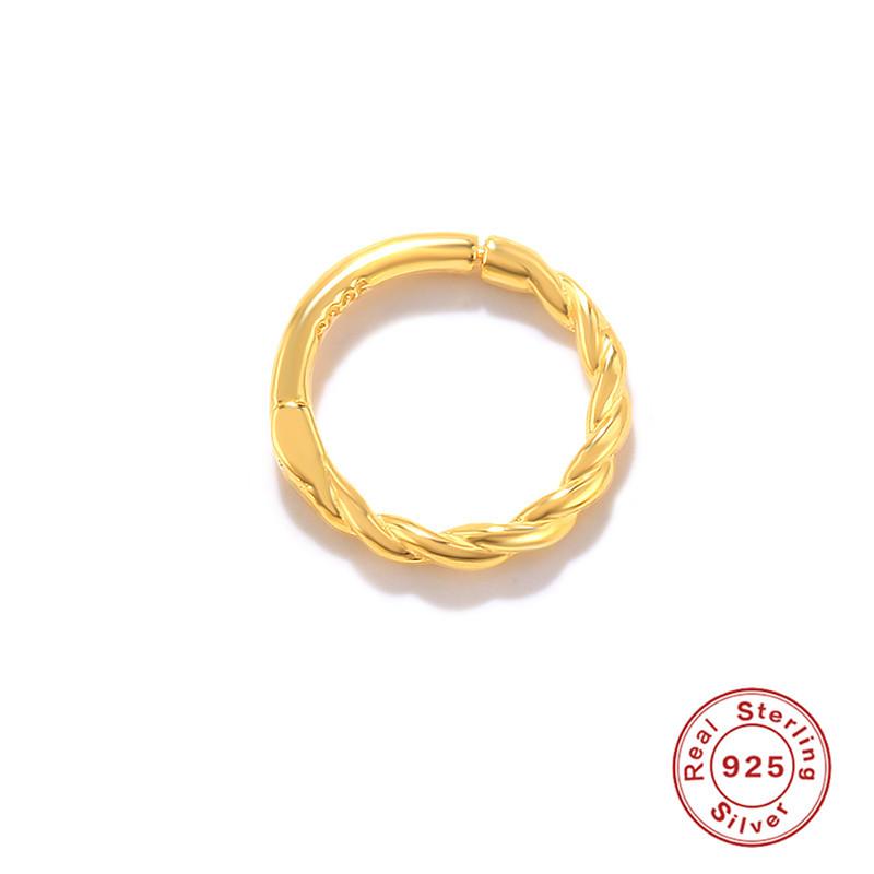 

Серьги для пирсинга хряща в носу S925 пробы с открытым кольцом, модные серьги для пирсинга в носу, серьги для ног