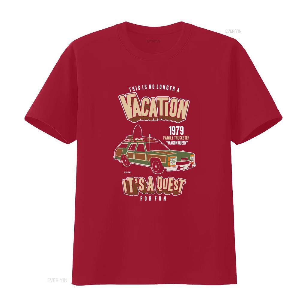 1979 Family Truckster Wagon Queen Vacation Quest For Fun T Shirt Vintage Top For Everyday Wear Slightly Soft Fashion