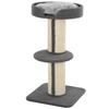 Cat Tree with Bed, Cushion, Plush Cover, and Sisal Rope Poles