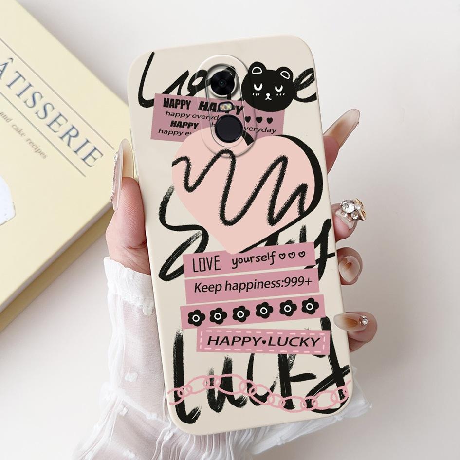 For Xiaomi Redmi 5 Case MEG7 MEI7 Capa Cute Rabbit Astronaut Soft Silicone Matte Phone Cover For Xiaomi Redmi 5 MDG1 MDI1 Fundas