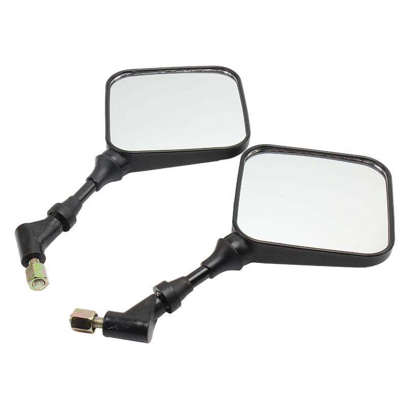 Motorcycle Rear View Mirror 2Pcs 10mm Rearview Mirrors For Suzuki DR 200 250 DR350 350 DRZ 400 650 DR650 for Motocross Universal