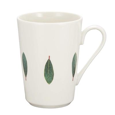 Tazza Yamaka Shoten LA AMYS, Circa. 220ml, Design Foglia di Alloro, Perfetto per Donne, Compleanni, Festa della Mamma e Altro. Adatto per microonde e lavastoviglie, Realizzato