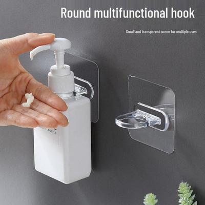 Kancalı Çok Fonksiyonlu Dikişsiz Duş Jeli Şişesi Rafı