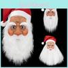 Masque de Noël en latex extensible et respirant avec œillets pour une vue dégagée