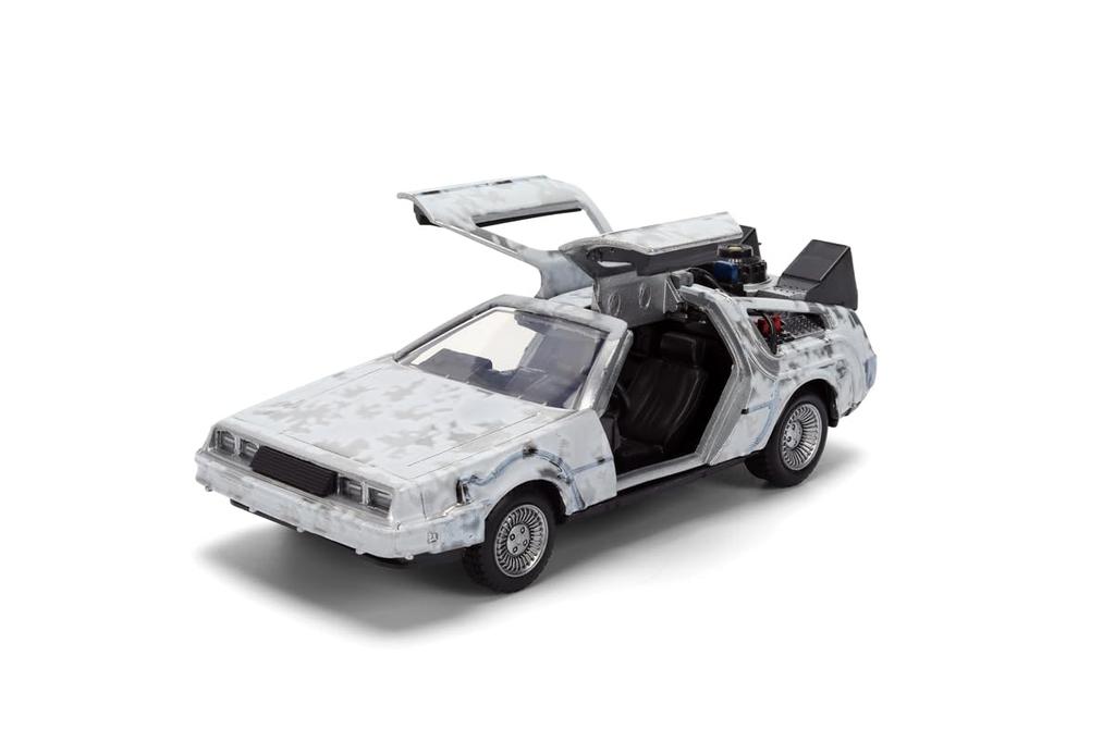 Kyosho Jada Toys Hollywood Rides Back to the Future Series Scale Back to the Future Time Machine 40th Brown Truck Package Finished Figure JADA36848