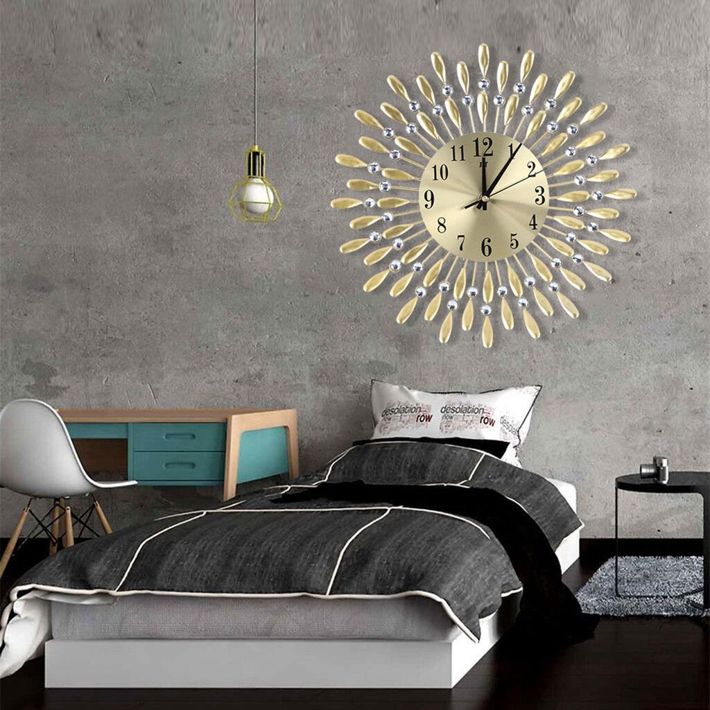 Household Innovative Modern Wall Clock Living Room Hanging Quartz Clock Decoration