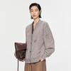 JNBY 2024 Autumn V-Neck Wool Blend Knit Sweater