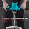 Multifunctional Handheld Electric Mixer Portable Concrete Mixer for Paint & Lime & Cement Industrial Grade Steering Wheel Mixer