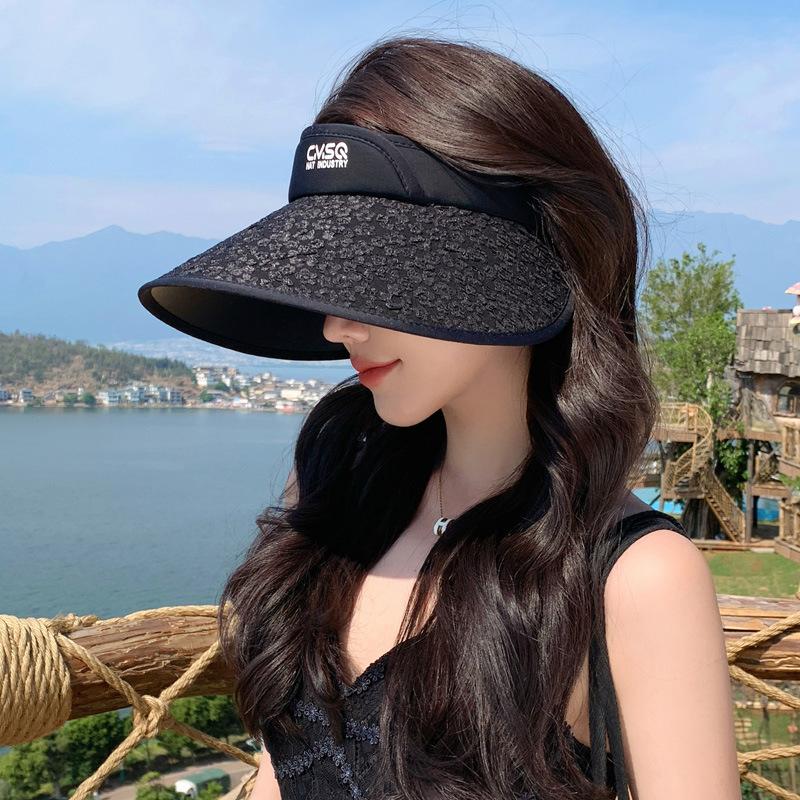 

Кепка от солнца UPF50+ Лето 2025 Новая защита от УФ-лучей Защита лица Кепка от солнца с широкими полями Кепка от солнца с открытым верхом one size [eaves sunscreen]