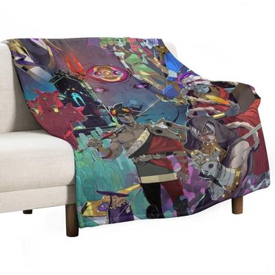 Hades Spiel Artwork Poster Wurfdecke Weihnachtsgeschenke Decken Für Bett Luxus Designer Niedliche Karomuster Decken