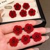 10 Rose Hair Clips Sweet and Fashionable Flower Headflowers Suitable for Daily Use Hair Accessories