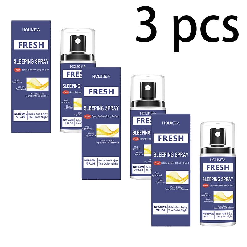 

Освежающий спрей для сна Houkea с травяными ингредиентами, насладитесь ночным спокойствием, питательный спрей для лечения сна