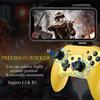 Gamecontroller für iPhone, iPad, Switch, Direktspiel, Bluetooth-Gaming-Gamepad-Joystick, Call of Duty Mobile(KABELJAU), Impact, Asphalt 9, Real Racing 3
