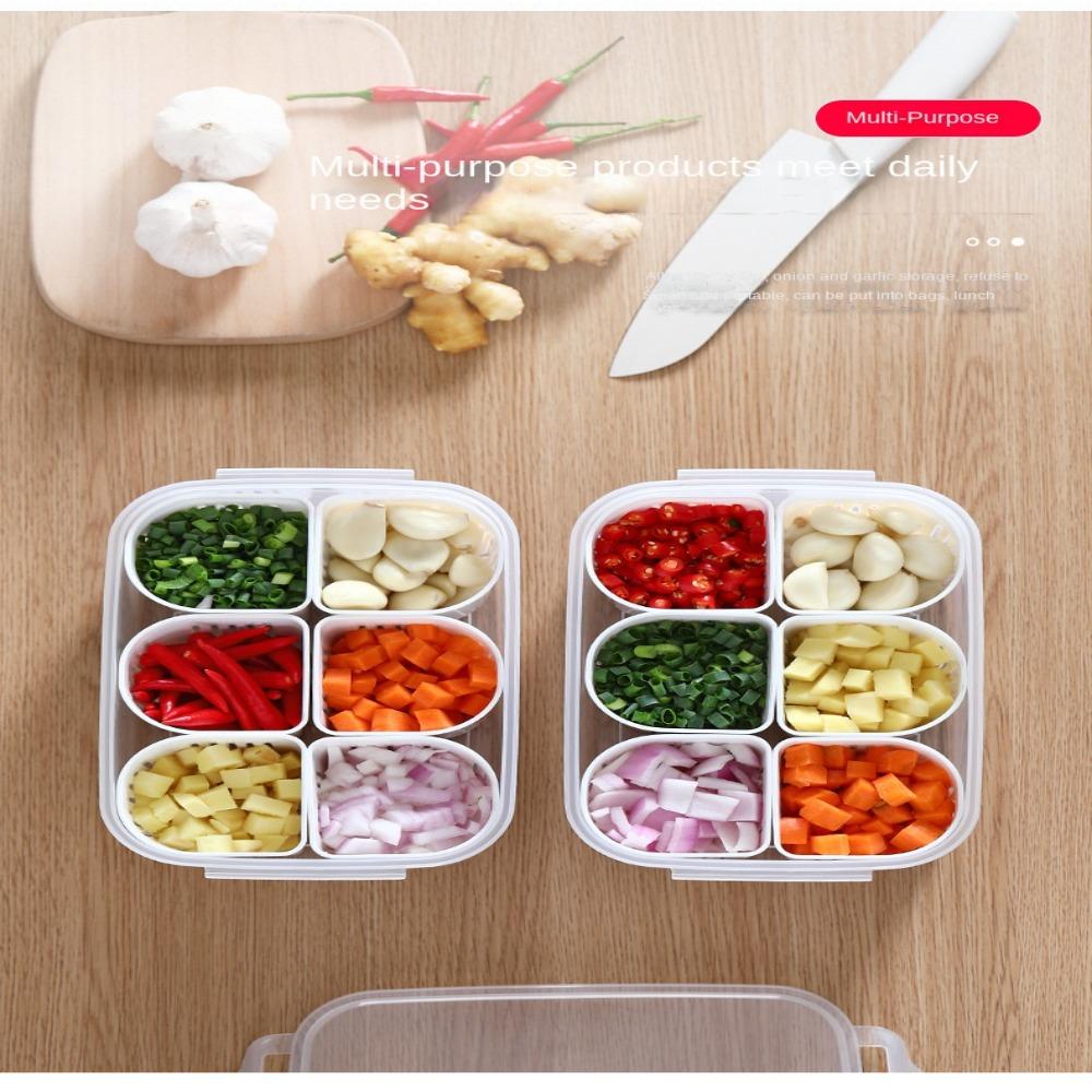 Kjøp Storage Container Vegetable Boxes With Cover Garlic Fresh-keeping ...