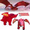 Red Dragon Plush Toy From Dungeons Dragons Perfect Gift For Fans!