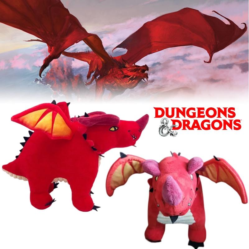 Red Dragon Plush Toy From Dungeons Dragons Perfect Gift For Fans!