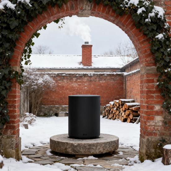 Firepit Cover Waterproof Outdoor Heater Cover with Drawstring Oxford Cloth Firepit Cover Protects Against Rain Dust Leaf for Ninja Fireside360 Patios